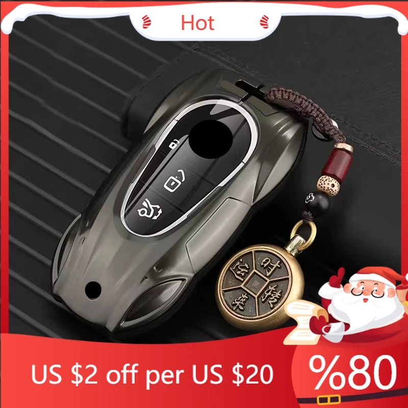 

Горячий металлический чехол для дистанционного ключа автомобиля, держатель, брелок-цепочка для Mercedes Benz A B C E S Class C260L S400L CLA C, внутренние наклейки