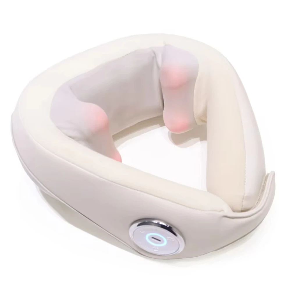 

Wireless Electric Shiatsu kneading relief Neck Shoulder Massager for Car travel Neck Back Body Heating Massager Pillow