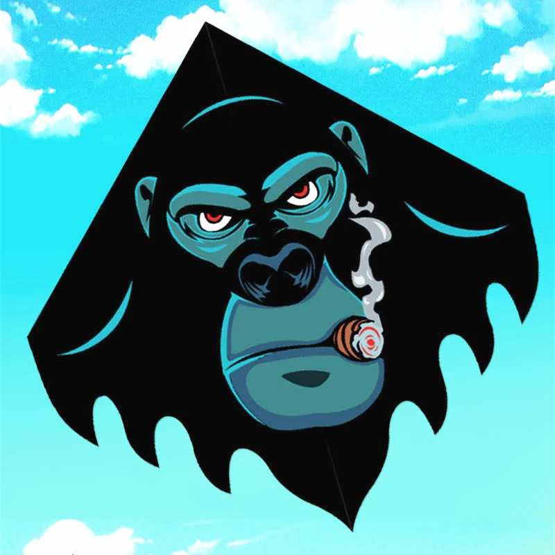 2m Gorilla vlieger buitenspeelgoed voor kinderen vliegers sport speelgoed volwassenen vliegers wiel professionele windvliegers fabriek ikite weer