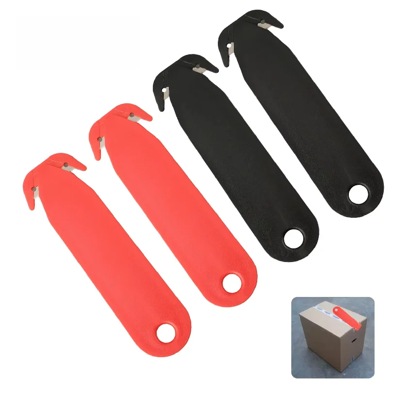 

5PCS Double-edged Tool Box Cutters Safety Box Cutter Blade Unpacking Letter Opener Multi Tool Film Cutting Paper Cutter