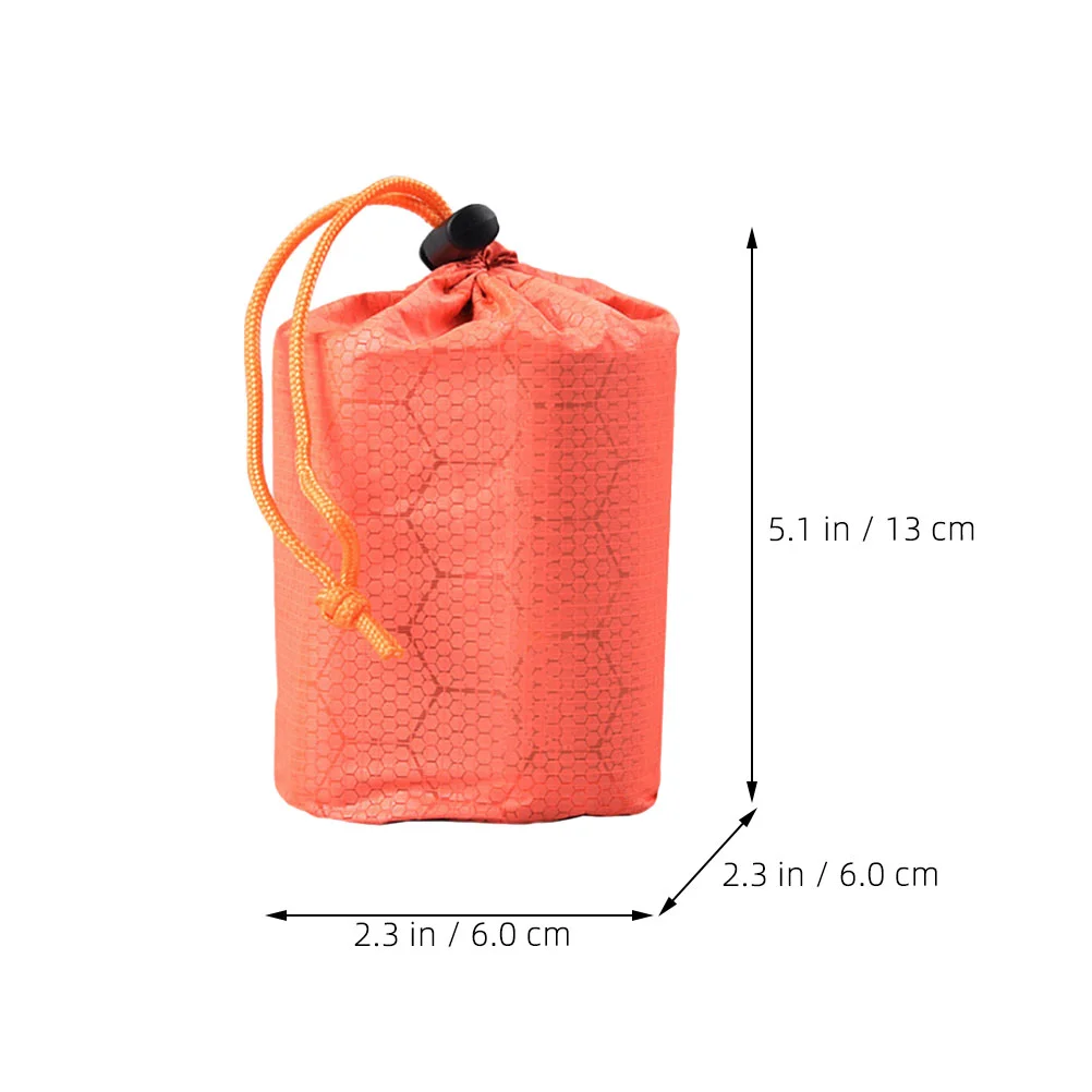 2 Pcs Camp Sleeping Bag Storage Sack Keep Warm Outdoor Bags for Camping Rescuing