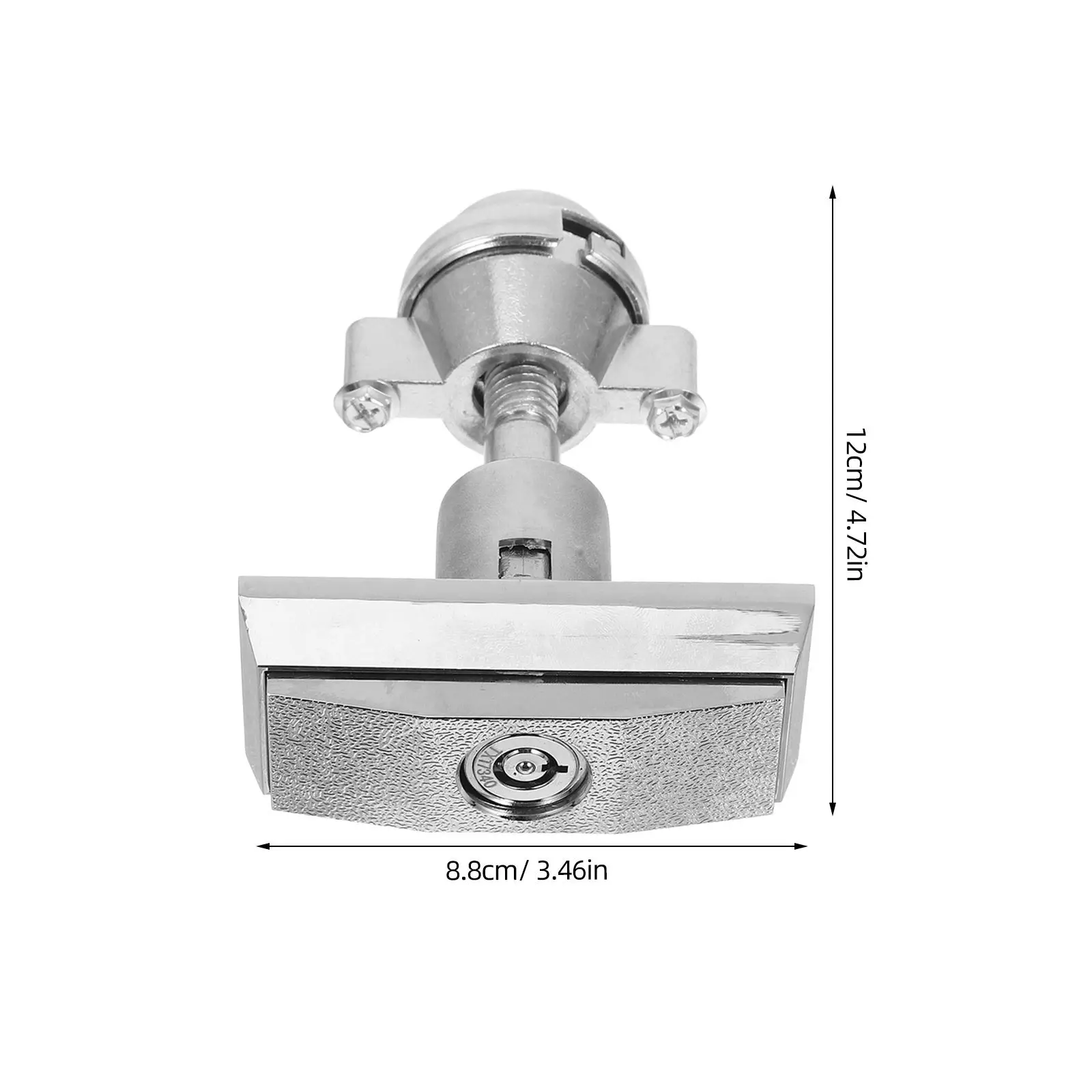 1Set Vending Machine Lock Core High Security Universal Iron T Handle Lock for Snack Beverage Coffee Candy Vending Machine Keys view 3