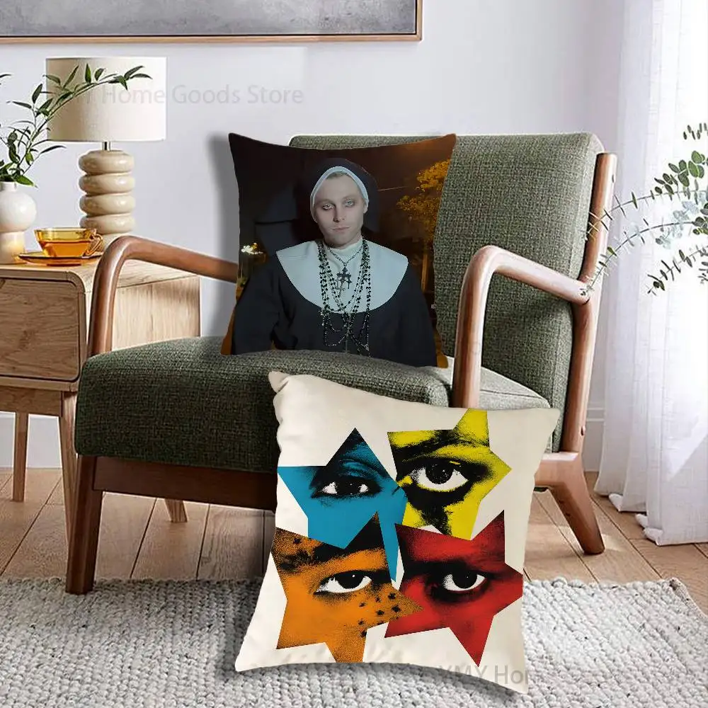 5sos Everyones a Star Print Throw Pillow Cover Square Cushion Case for Living Room Bedroom Decor