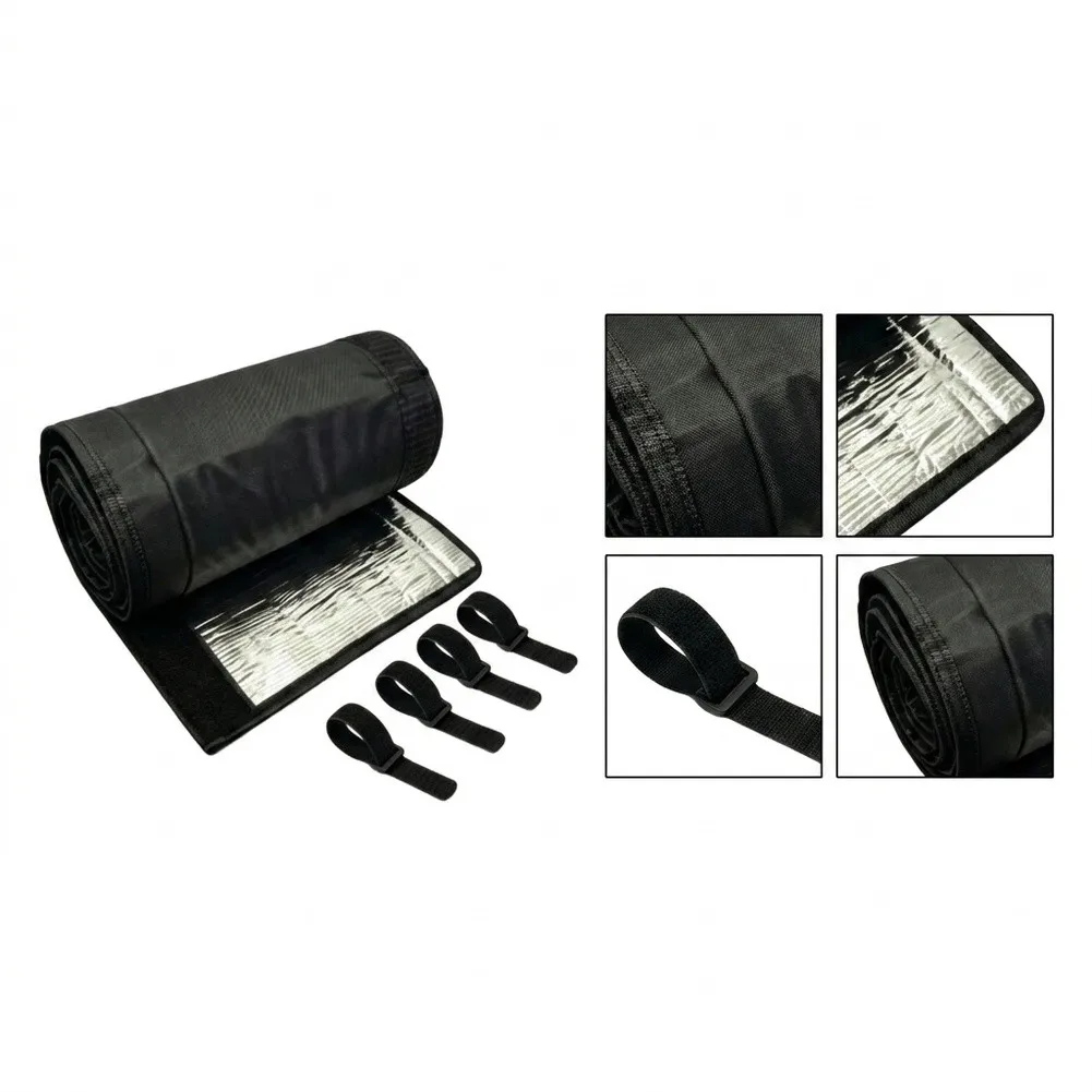 3-Layer HVAC Pipe Insulation Cover Waterproof Oxford Cloth Sleeve For AC Copper Pipes Heat  Weatherproof Protection Sleeve