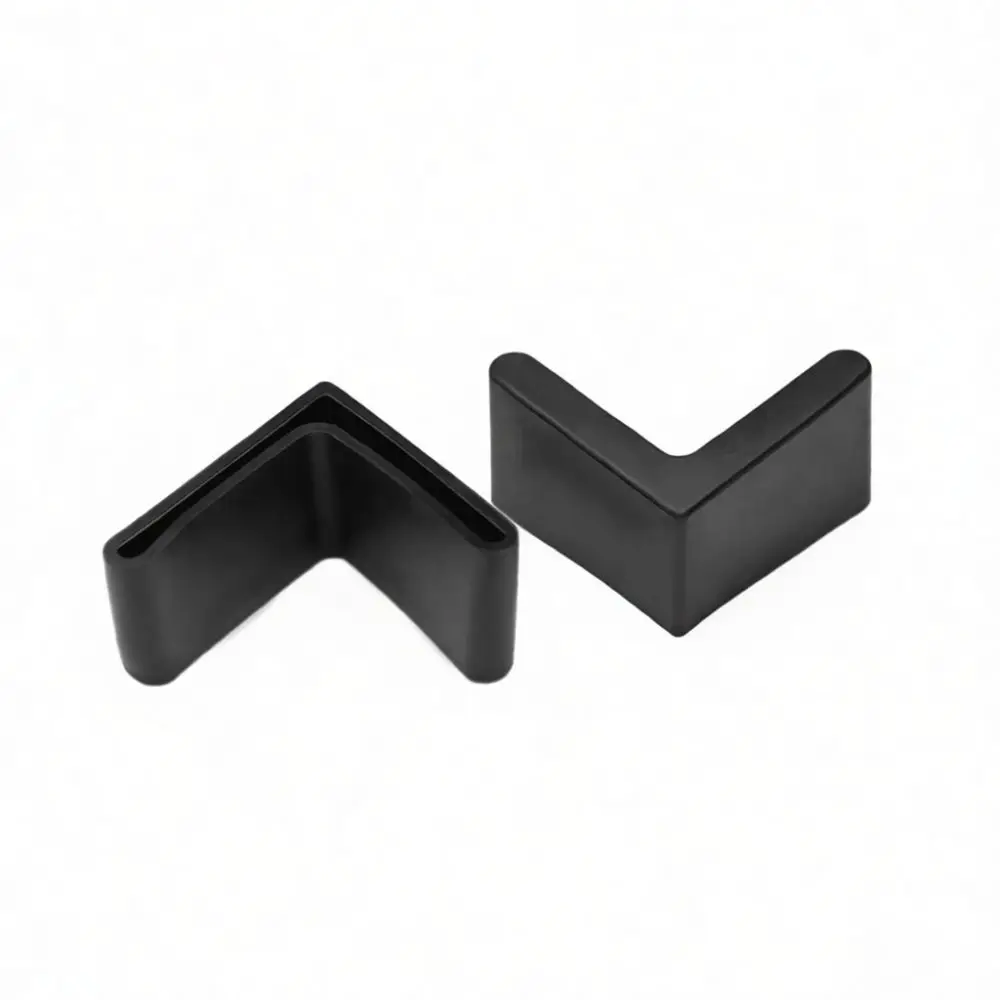 Angle Iron Foot Pads PVC Triangle Chair Leg Caps Anti Scratch Floor Protector For Office Furniture Hardware Accessories