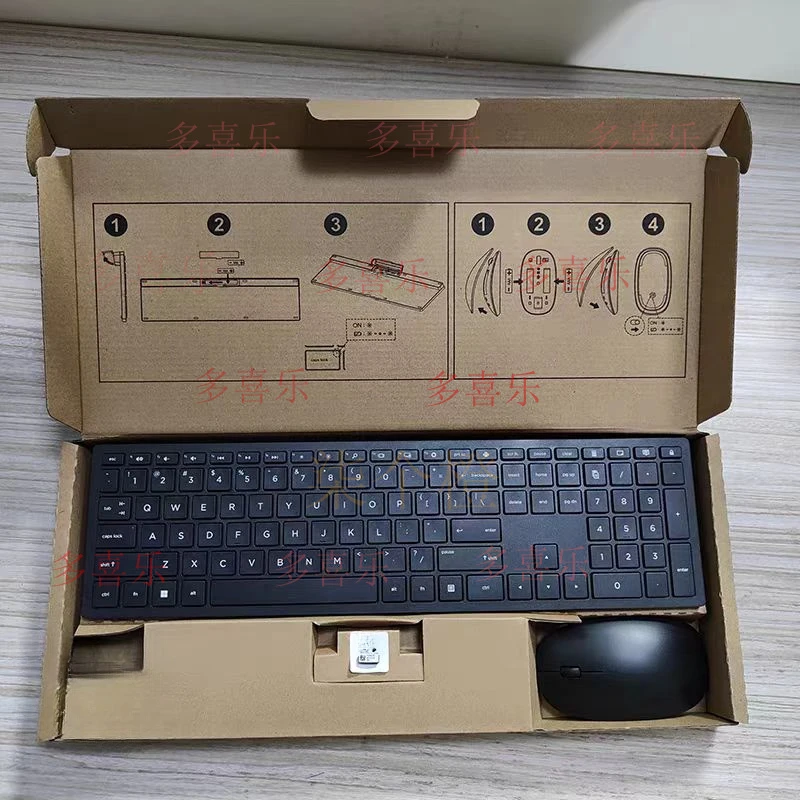 

AA New FOR HP high-end ENVY HSA-P003K2.4G wireless silent keyboard and mouse set ultra-thin scissor legs