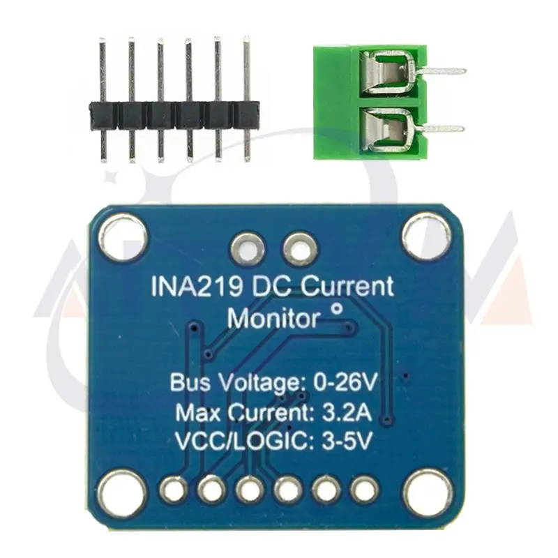 1/5 pces MCU-219 ina219 i2c iic zero deriva módulo sensor de monitoramento de energia de corrente bidirecional módulo de monitoramento de fuga