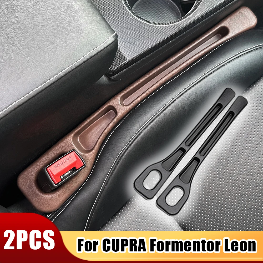 For Cupra Ateca Born Formentor Leon Tavascan TSI V1 V2 V3 VZ VZ1 VZ2 VZ3 eHybrid MK2 MK3 5F Car Seat Gap Filler Strips Accessory