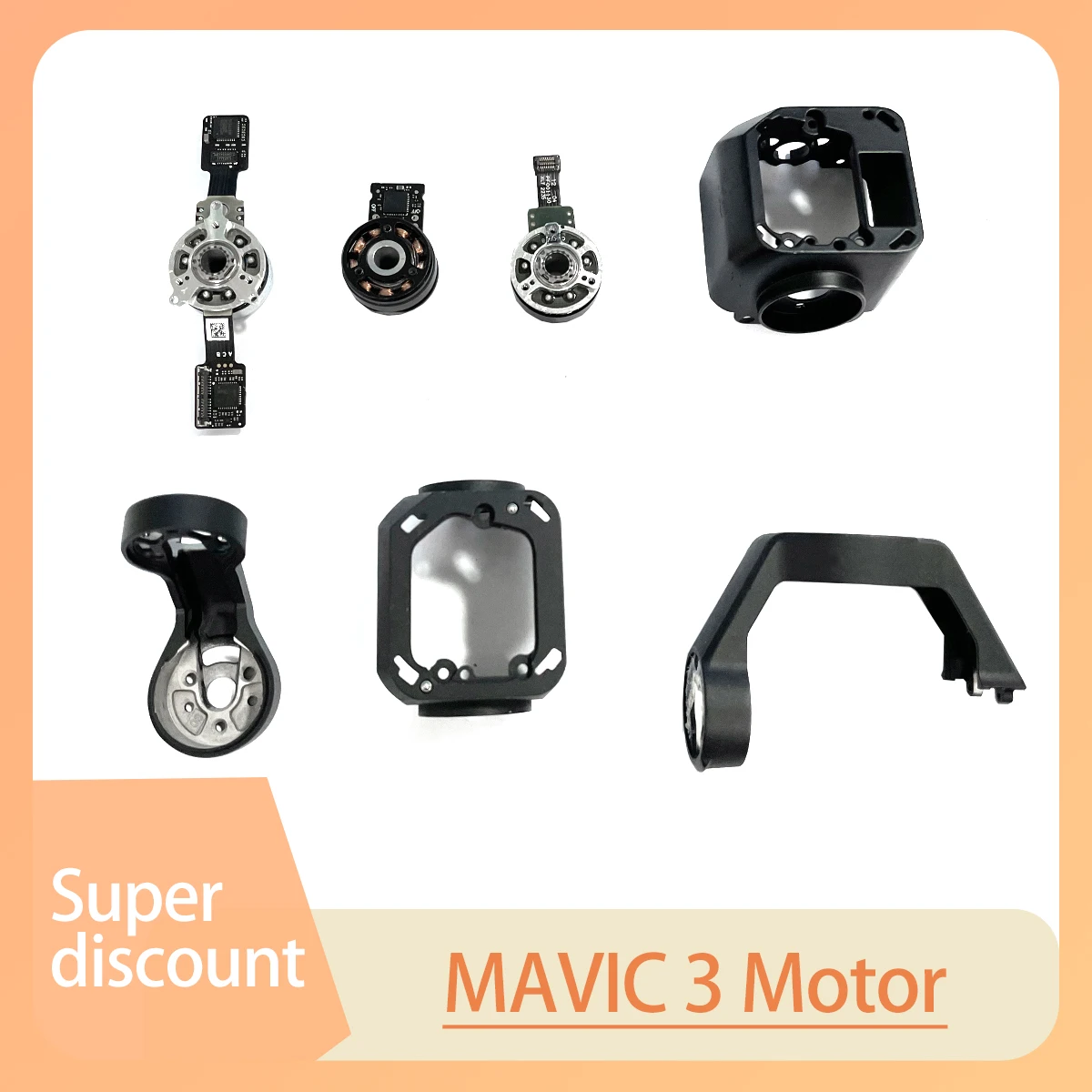 

New Mavic3 gimbal yaw ypr motor upper and lower brackets suitable for DJI Mavic3 series drone maintenance spare parts