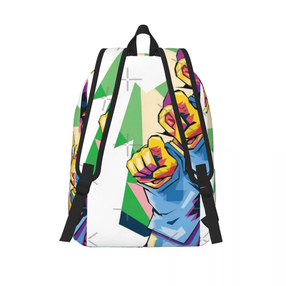 حقيبة ظهر قماشية بسيطة وأنيقة للأطفال من المحققين