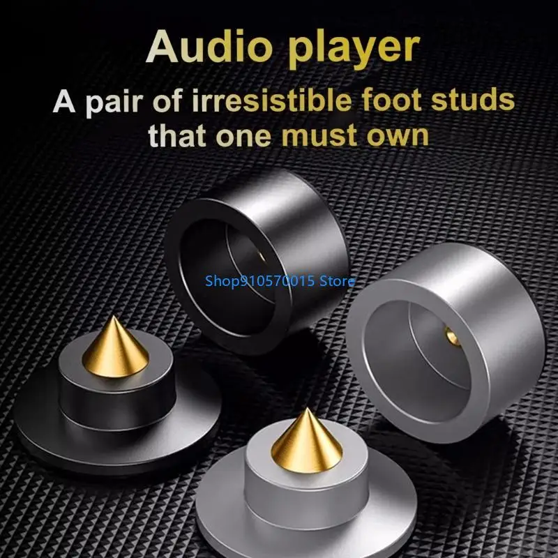 B95C Reversible Design Sound Damping Feet Reduces 95% Resonance Noise Reductions