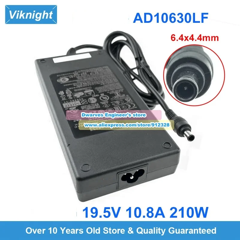 

Адаптер переменного тока 210W AD10630LF 19.5V 10.8A для мониторов LG 32GQ950, 32GS95UV, 32GS95UE, 27EP950, 28MQ780, 38UC99, 32UD99, 45GR95QE