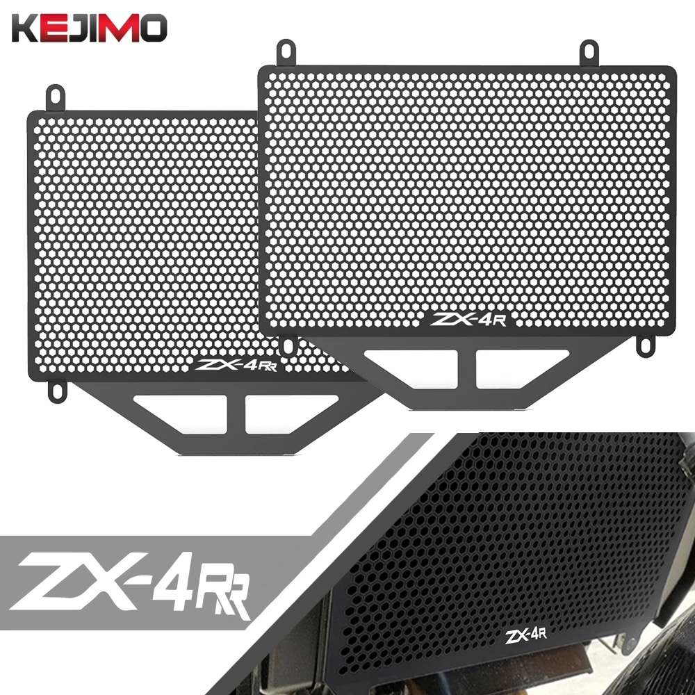 

Motorcycle For Kawasaki Ninja ZX ZX-4RR/ZX-4R/ZX-4R SE 2023 2024 Accessories Radiator Grille Guard Protector Cover Protection