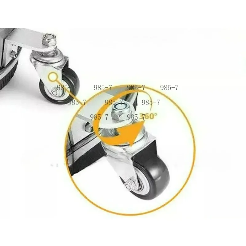 Mobile Ground Washing Device, 15 Inch Pure Stainless Steel High Pressure Road Cleaning Machine