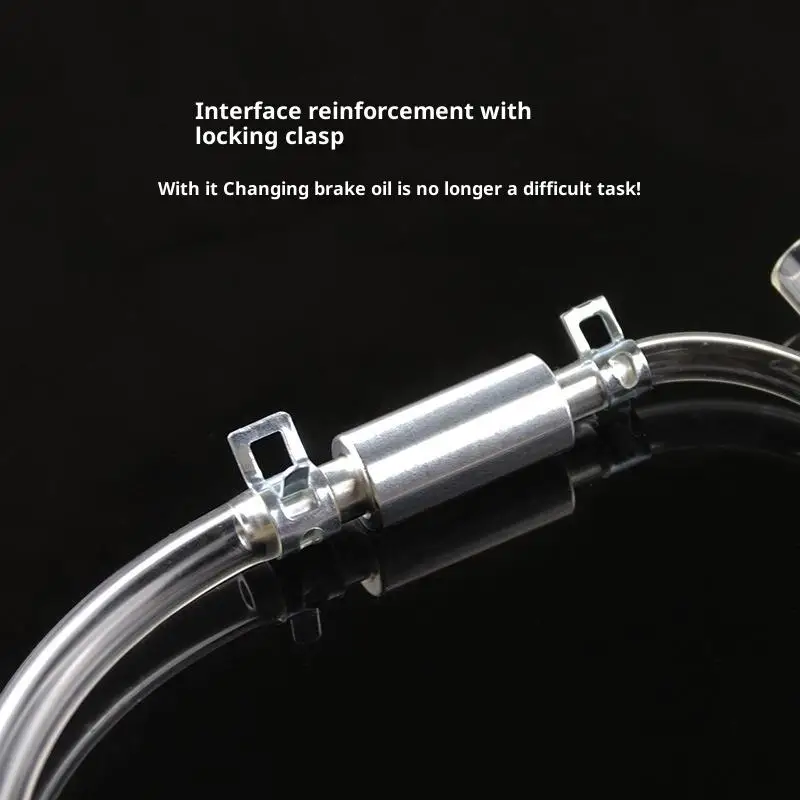 

New 1PC Car Clutch Brake Bleeder Hose Hydraulic Clutch One Way Valve Tube Bleeding Tool Replacement Adapter Kit Auto Accessories