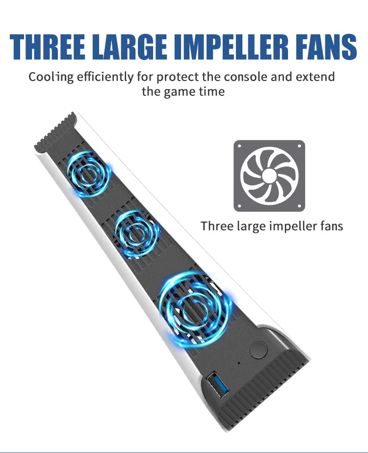 Thumbnail 4 - #4 Best Rated PS5 Vertical Stand With Fan to Buy in 2026