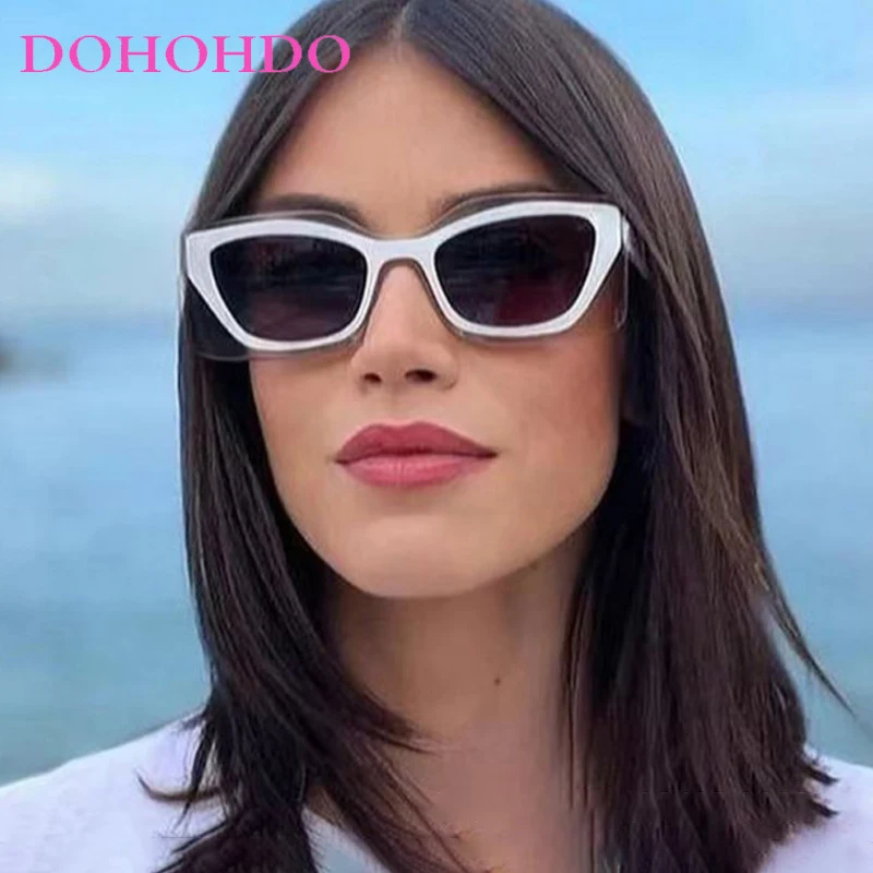 موضة خمر إطار كبير مربع المسامير النظارات الشمسية النساء الرجال الاتجاه العلامة التجارية مصمم الصيف السفر في الهواء الطلق نظارات شمسية UV400