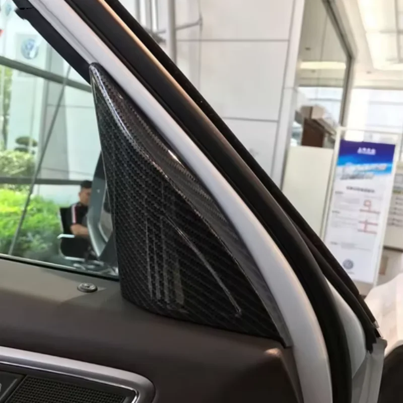 For Volkswagen VW Atlas Teramont 2017 -2020 Front Window A Pillar Door Triangle Cover Trim Car Accessories Matte