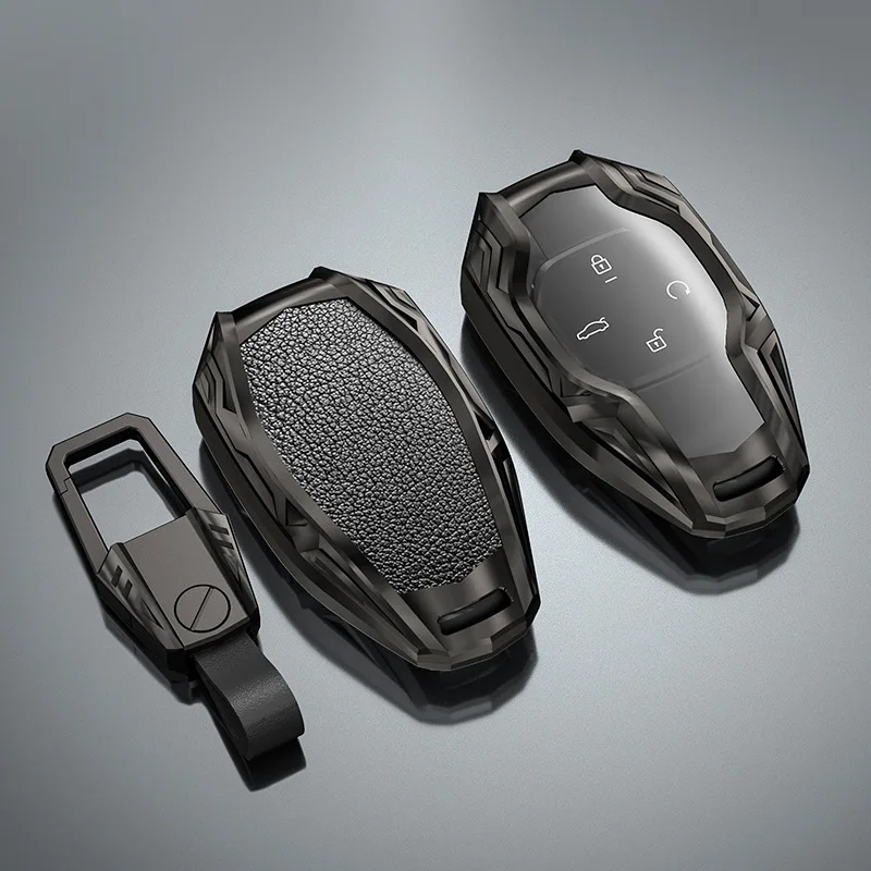 Funda de aleación + TPU para llave remota de coche, accesorios protectores para Trumpchi GAC 2021 Empow J11 J12 J13 J14 J15 J16 GS8