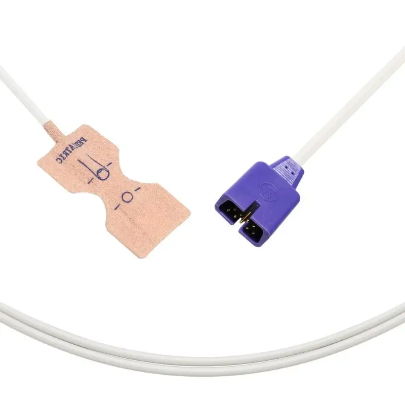 1 Stück MAX-A MAX-P Typ 9-Pin Einweg-SpO2-Sensor mit Oximax SpO2-Sonde für Erwachsene, Kinder, Säuglinge und Neugeborene für Nellcor – Detail 6