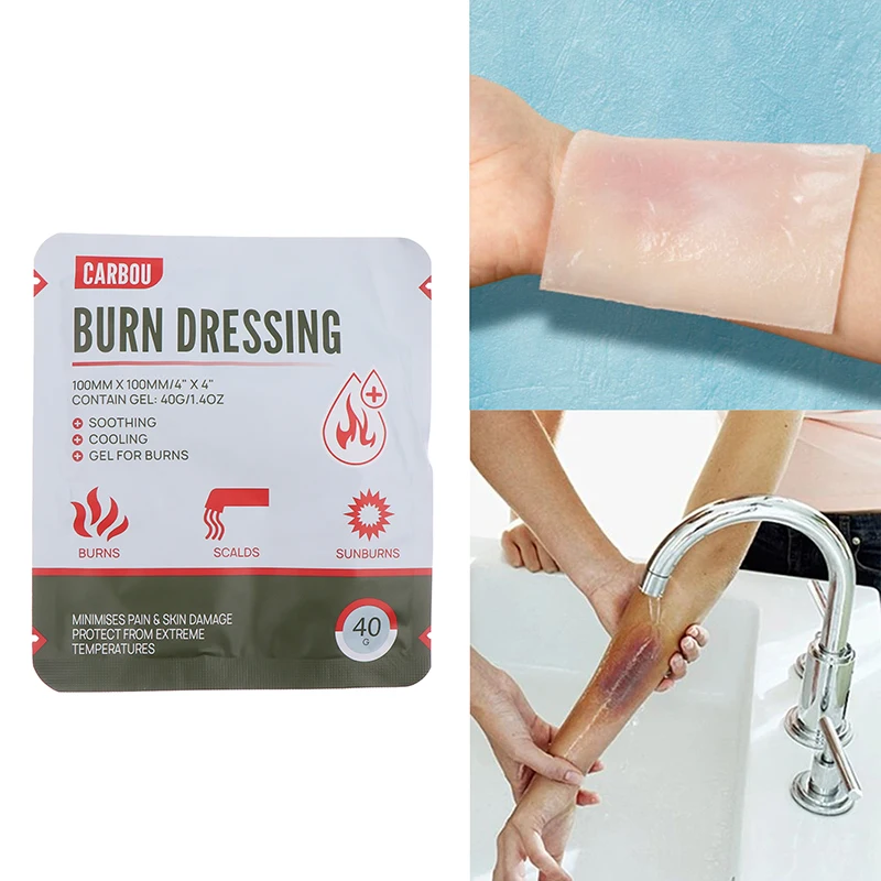 Bandage Patch For Burn Care Wound Care First Aid Kit Relieve Emergency Medical Hydrogel Burn Gel Dressing