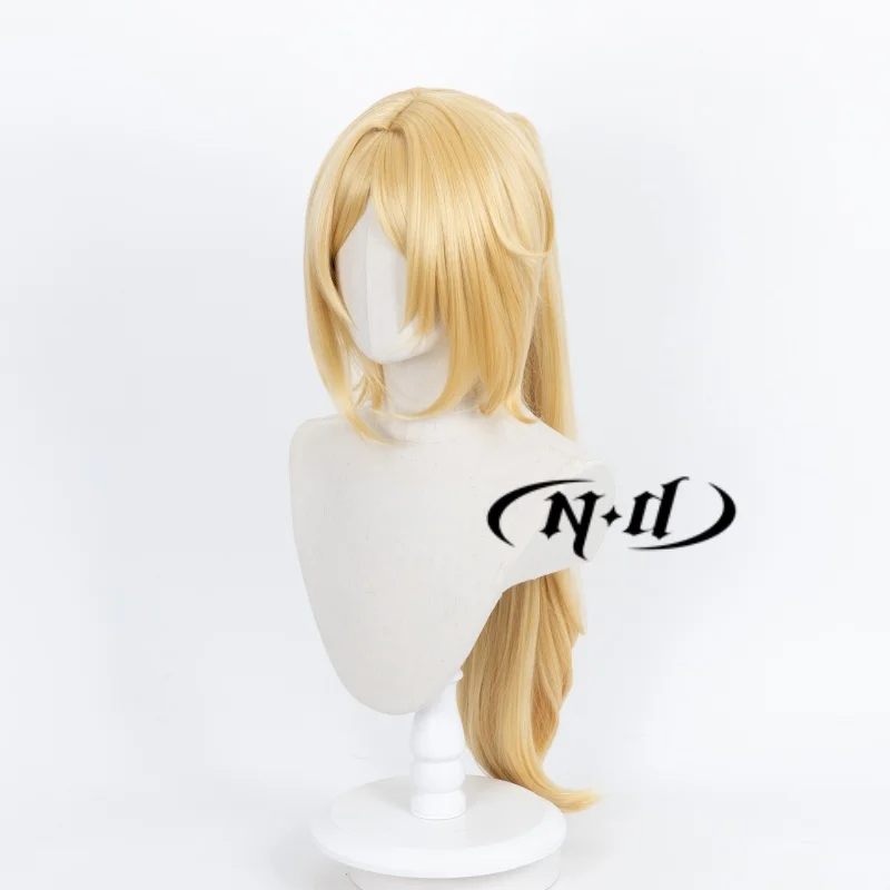 Nd gatilho cosplay perucas loira peruca zenless zona zero zzz jogo cosplay perucas de cabelo para mulheres comic con coser resistente ao calor