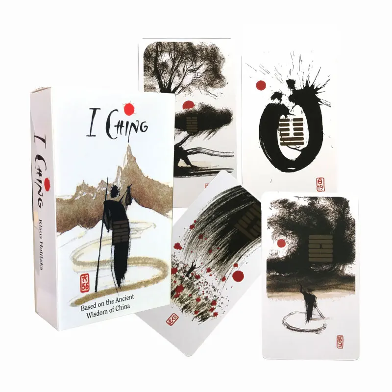 Cartes de tarot I Ching pour la famille, cartes en papier, jeu de tarot et une variété d\'options, destin, fête, nouveau