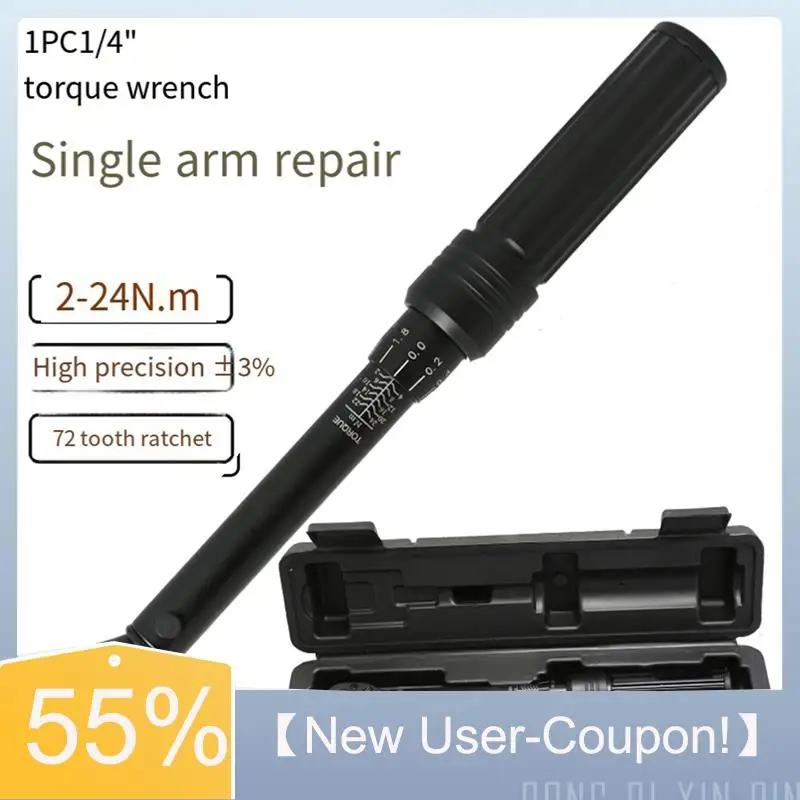 

A81M New- Wrench Professional Wrench 1/4In Torque Bicycle Automotive Drive Torques Repair Tool