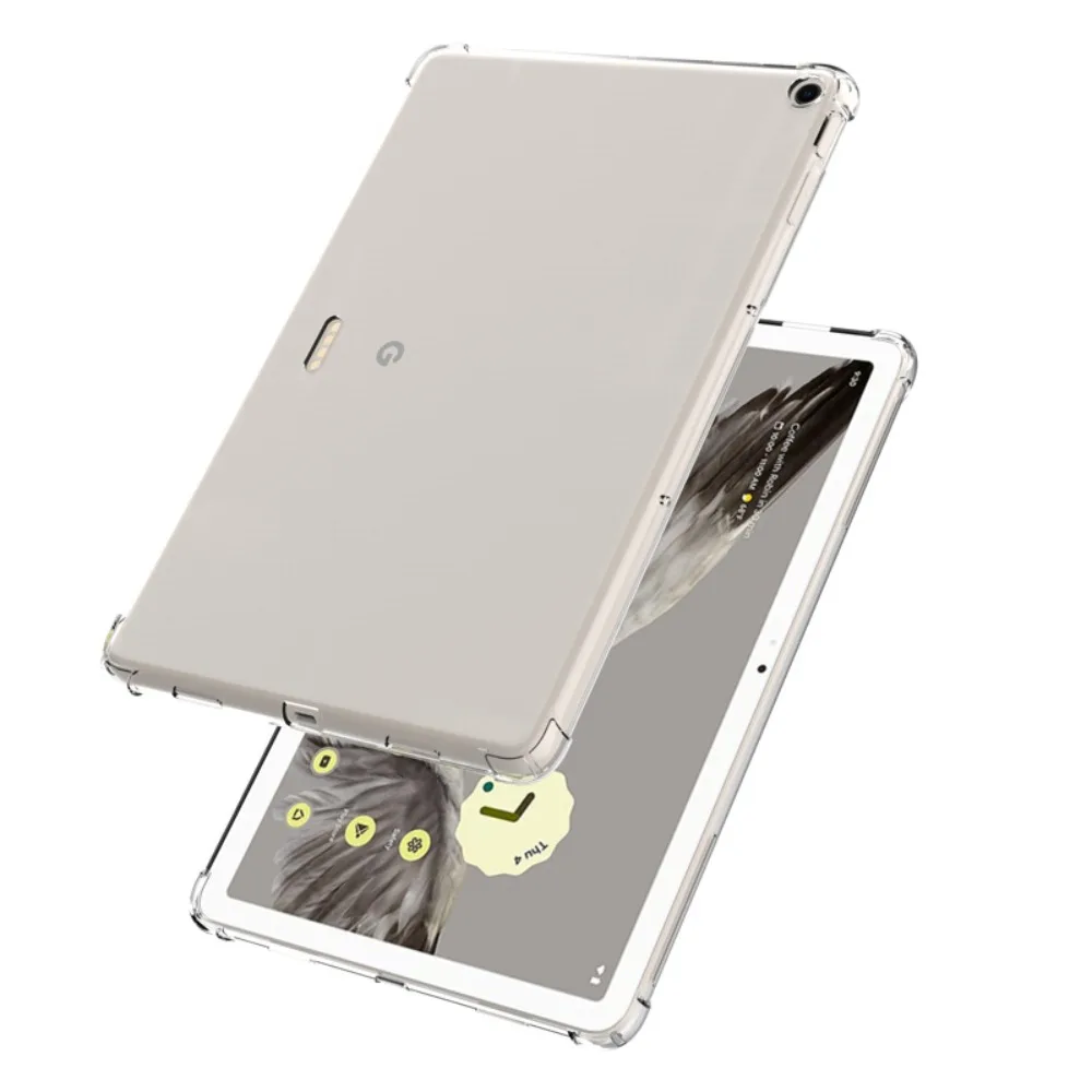 Case For Google Pixel Tablet 11 Inch GTU8P ,Ultra‑Thin Shockproof Back Shell, Lightweight Protective Cover,4 Shockproof Airbag