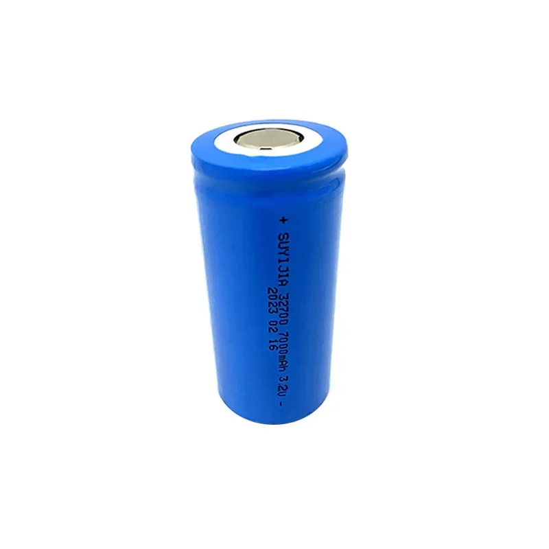 32700 3.2V 7000mAh Lifepo4 Rechargeable Battery Cell LiFePO4 35A Discharge Power Batteries for LED Flashlights Emergency Lights