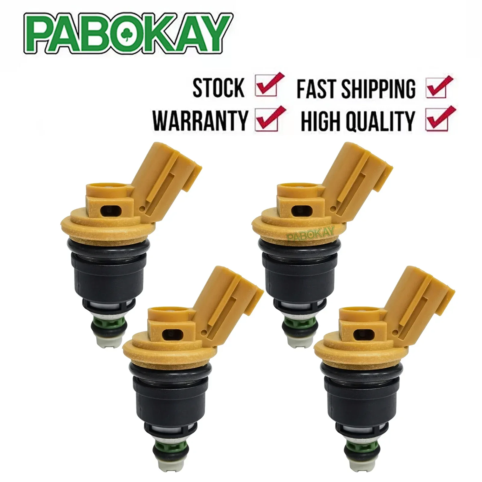 

4 pieces x For Nissan Skyline R33 Silvia S14 Fairlady Z32 etc. Fuel Injector 16600-RR543 16600RR543