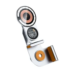 Wireless Fast Charging Aluminum Alloy 360° For Tesla Macsafe holder Suspended Screen Magnetic Suction Car Phone Holder