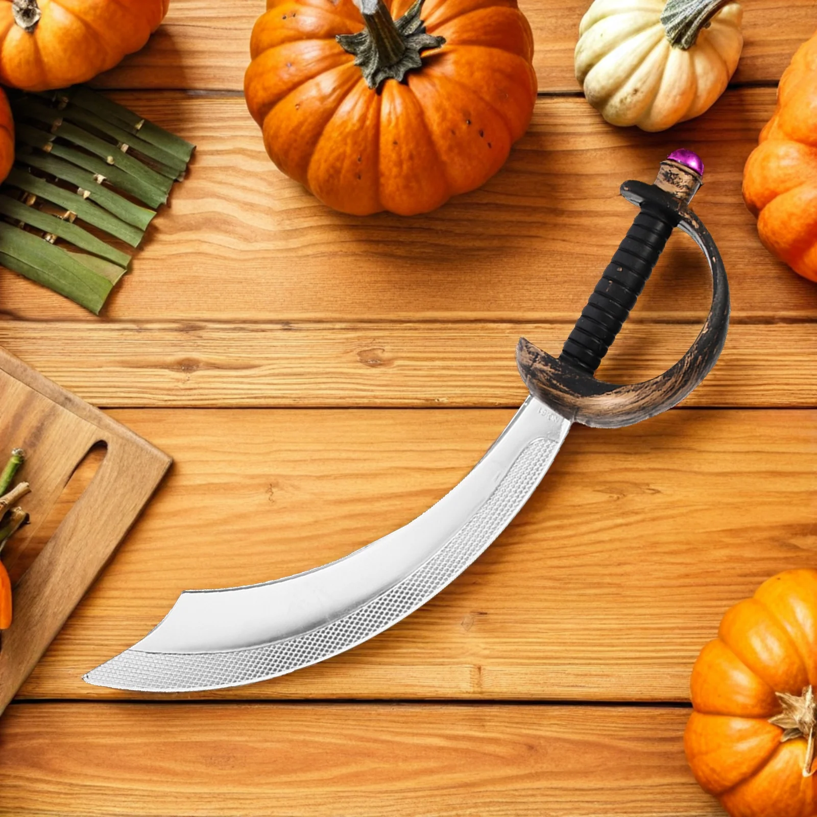 

2pcs Pirate Sword For Halloween Cosplay Party Plastic Training Swords Kids Pretend Play Masquerade Stage Performance Props