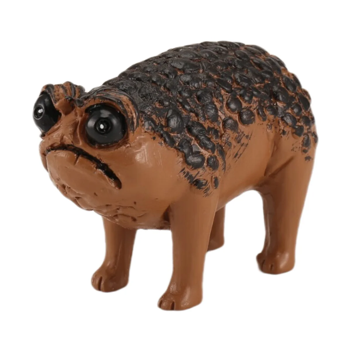 A03V غاضب الضفدع العلجوم تمثال قبيح غاضب في الهواء الطلق حديقة ساحة الضفدع ديكور تمثال متعة الجدة مكتب المنزل الضفدع ديكور النحت