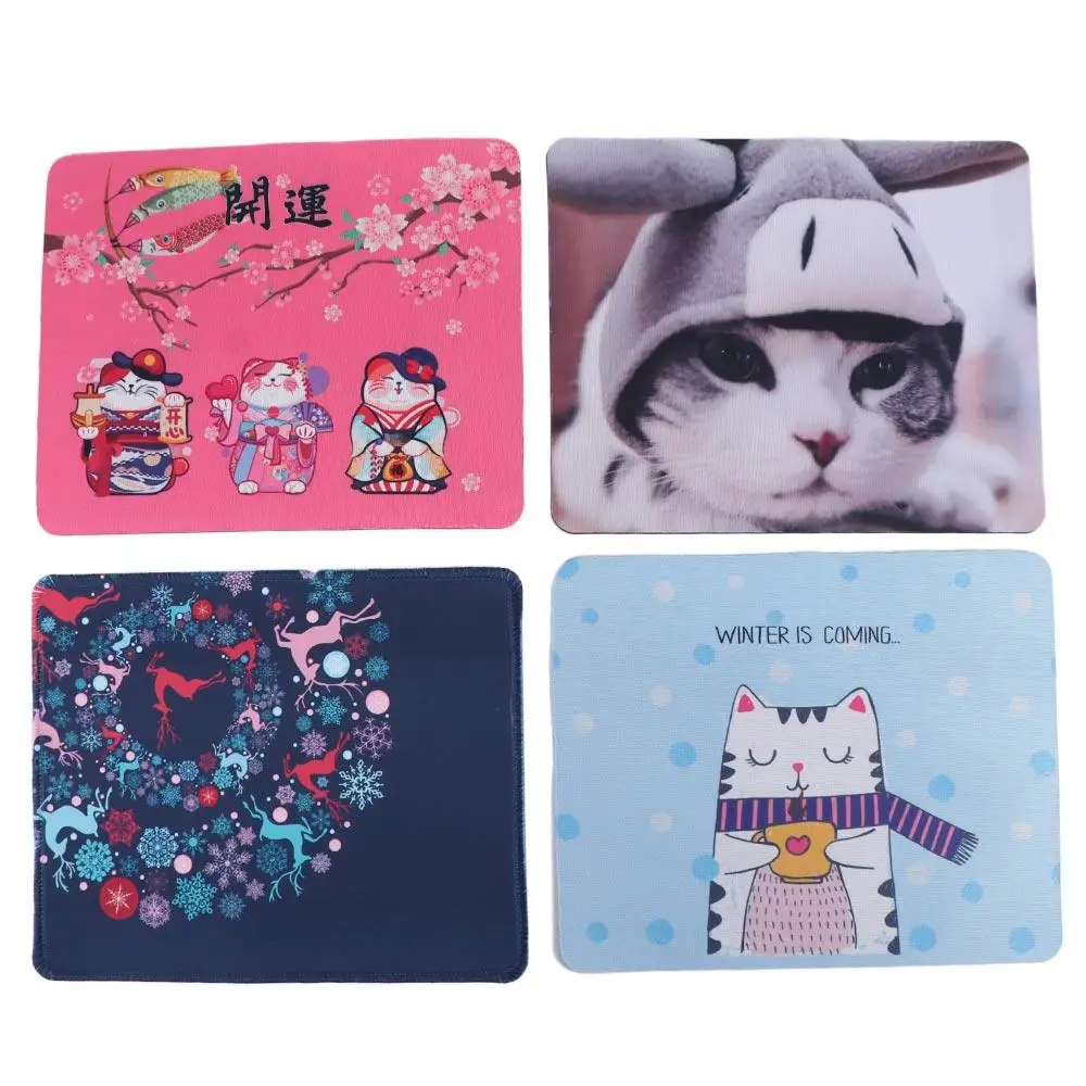 For PC Non-Slip Van Gogh Mice Mat Oil Painting Style Almond Blossom Mouse Mat Desktop Pad Tables Desk Mat Mouse Pad