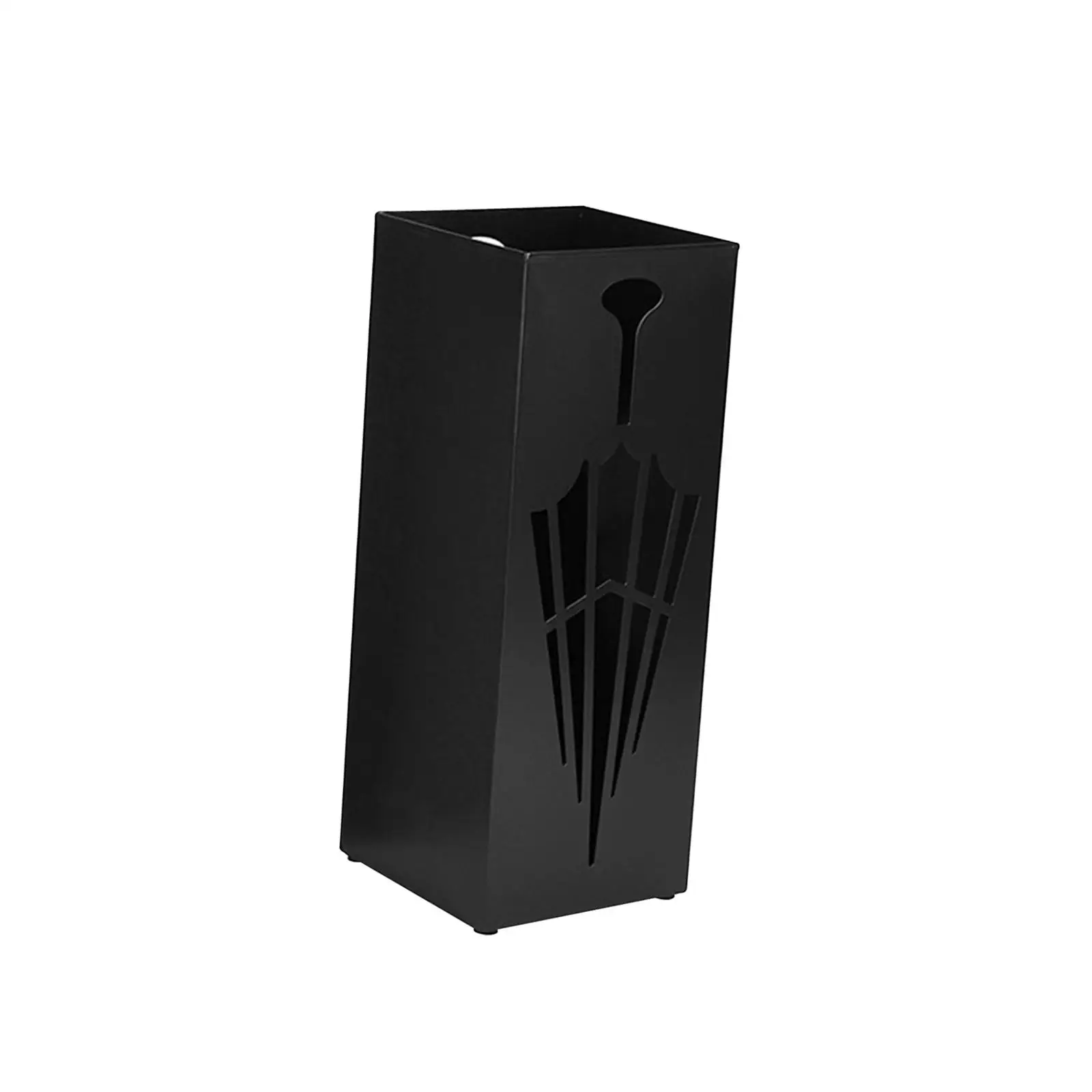 Large Capacity Umbrella Stand Rack with Non Slip Base Rain Water Tray for Indoor Use Solid Iron Holder for Home Entrance