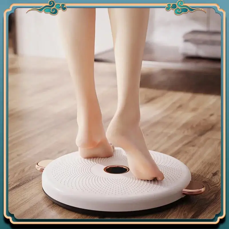 ABMV-Exercise Waist Twisting Disc Fitness Twisting Waist Exercise For Home With Pull Rope