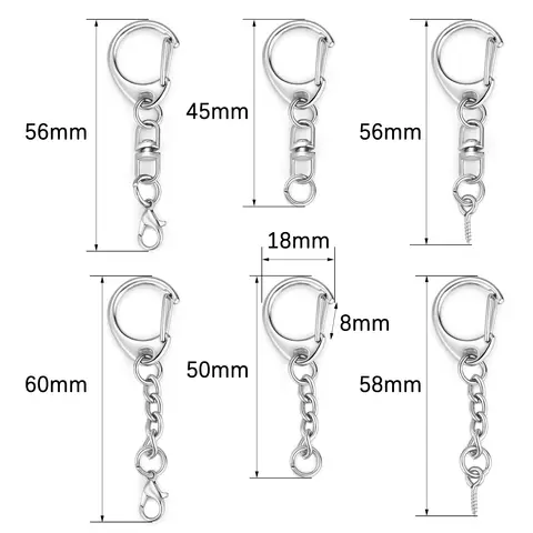 10 best sales लॉबस्टर क्लैस्प कीचेन - №6