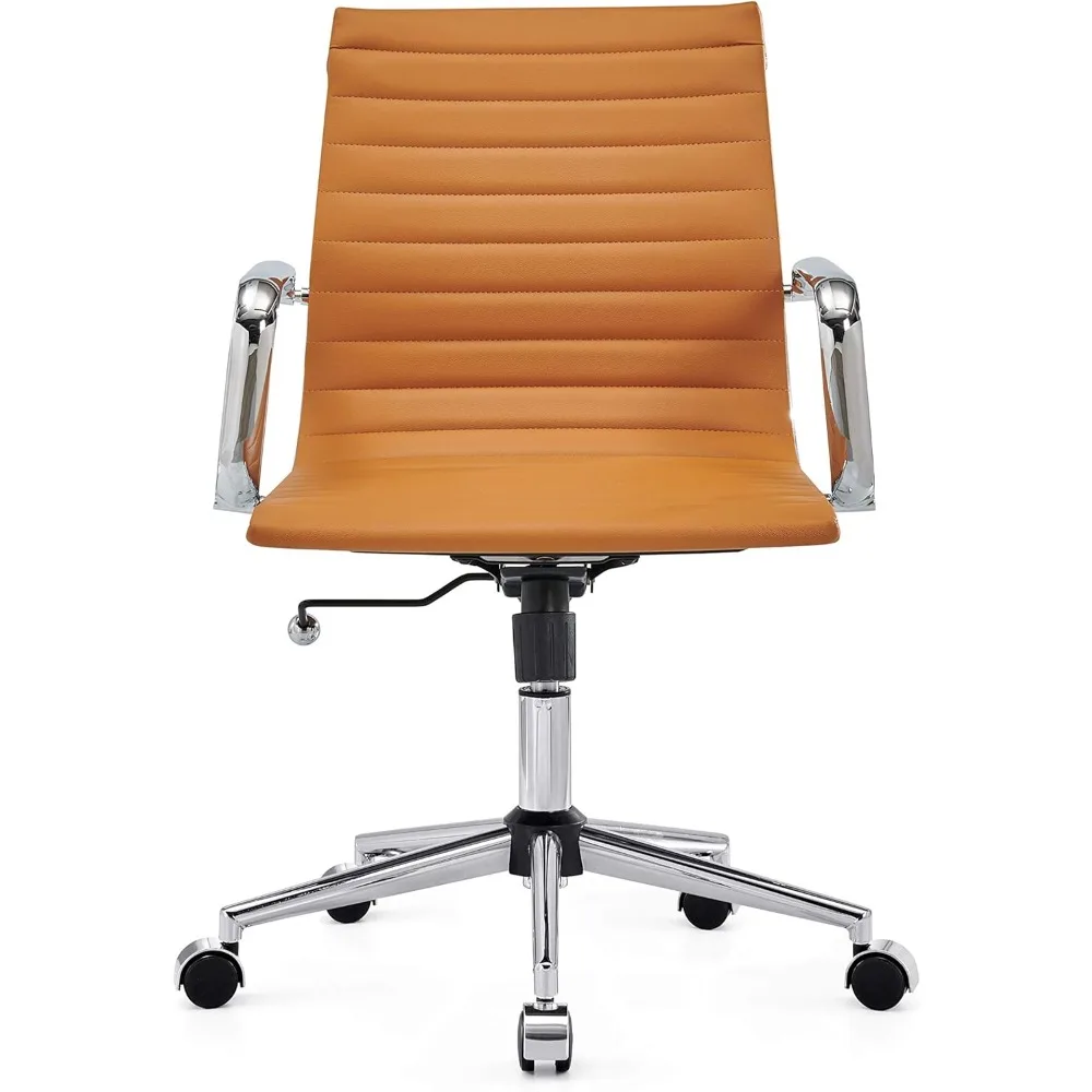 Ergonomic Desk Chair with Armrests: Comfortable Office Chair for Home and Work, 17.32 x 22.83 x 35.43, Multiple Colors