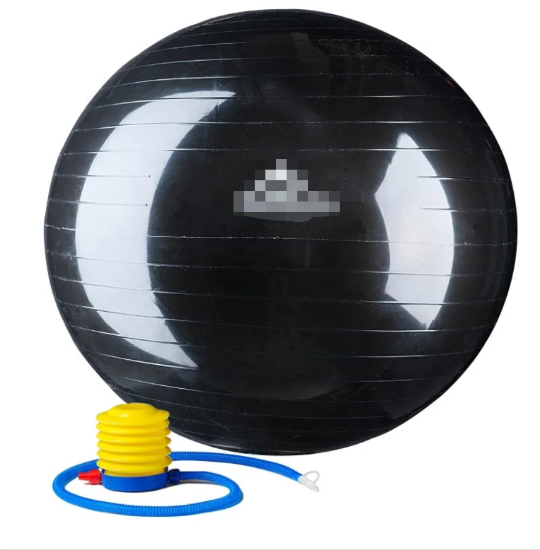New Fashion Fitness Inflatable Anti Burst Training Pvc Custom Printed Exercise Gym Yoga Ball