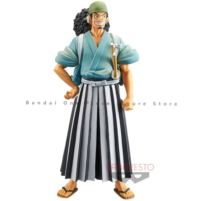 In Stock Original Bandai BANPRESTO DXF One Piece Wano Usopp Action Figure Animation Toy Gift Model Collector Anime Hobby Genuine