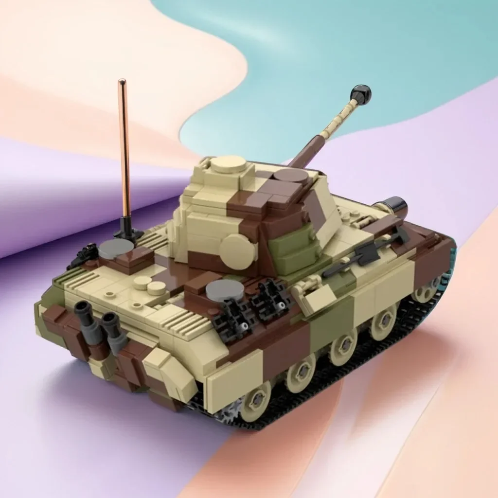 

922pcs MOC Panther G Tank WWII German Army DIY Model Building Blocks Birthday Toys Gift