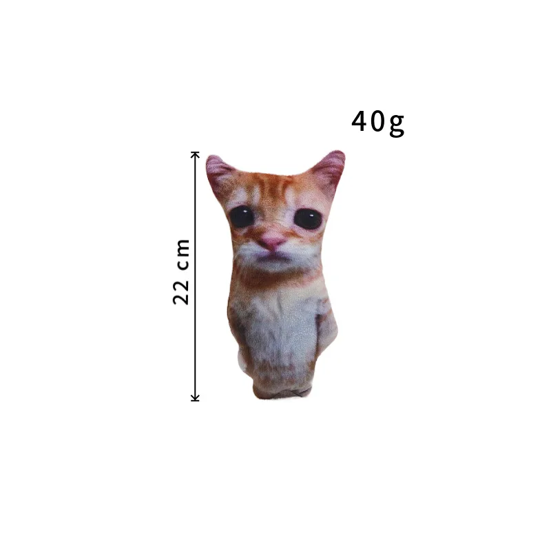 Simpatici giocattoli di peluche per gatti El Gato Wowwow Bambole per gatti Peluche Simulazione Animali di peluche Regalo di festa di compleanno Giocattolo da collezione per bambini