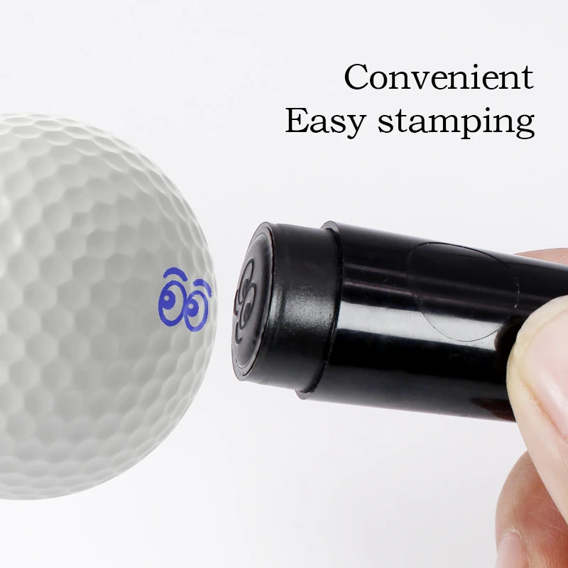 New Golf Ball Stamper Stamp Marker Impression Seal Quick-dry Plastic Multicolors Golf adis Accessories Symbol For Golfer Gift