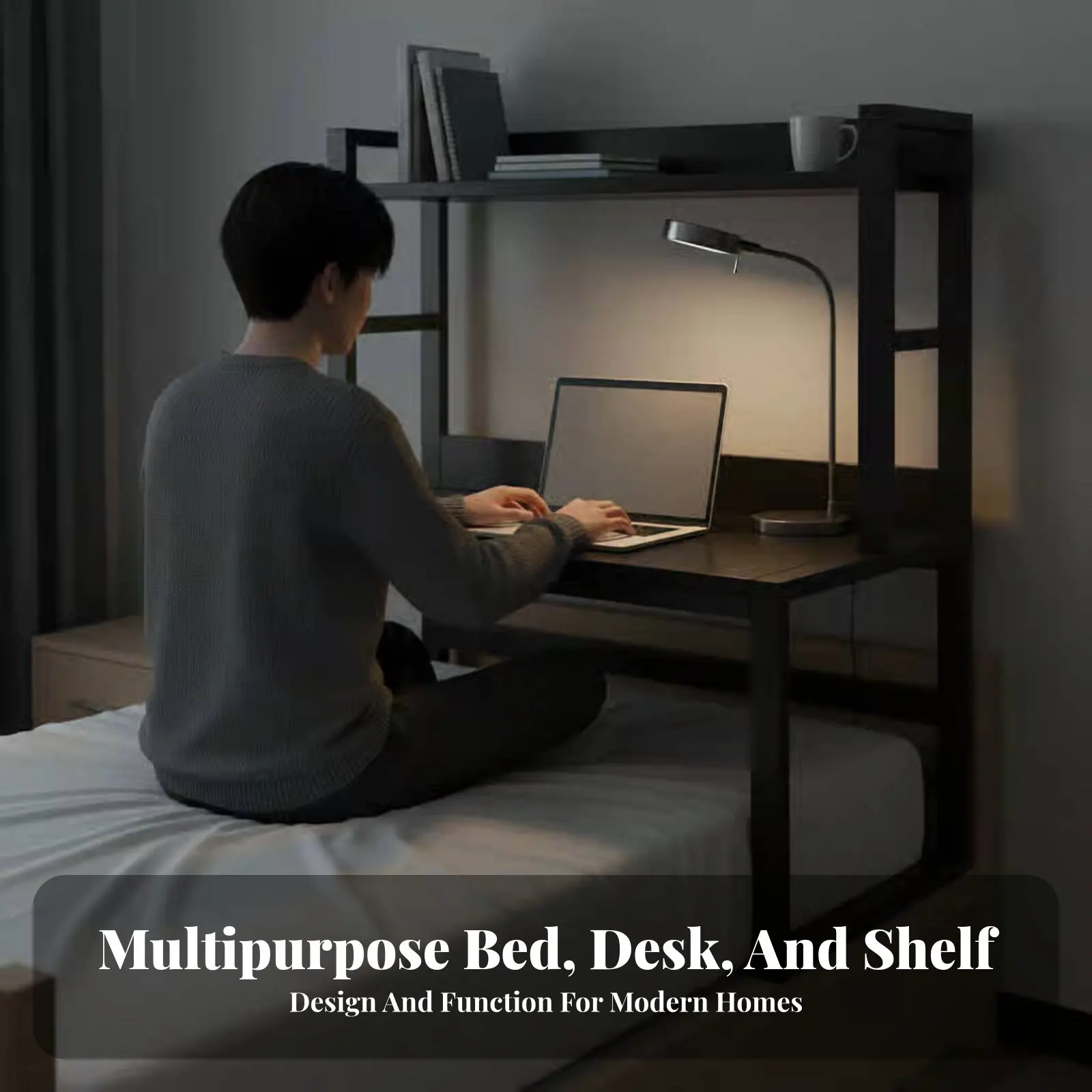 

Складной столик для ноутбука, многофункциональная портативная мебель с закругленными краями, не требует сборки, для студентов, общежитий, кроватей, спален