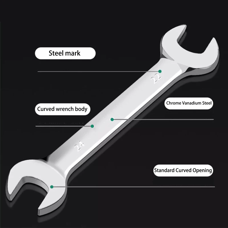 Double-ended Open-end Wrenches Multi-size Torque Wrenches Nut Loading and Unloading Tools Mechanical Workshop Tools Hand Tool