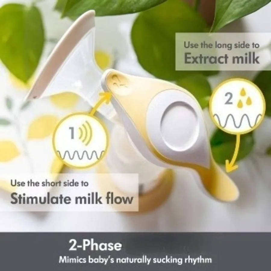 Tiralatte manuale con manico PersonalFit Flex Unique ti aiuta a mimicare il ritmo di aspirazione naturale del tuo bambino