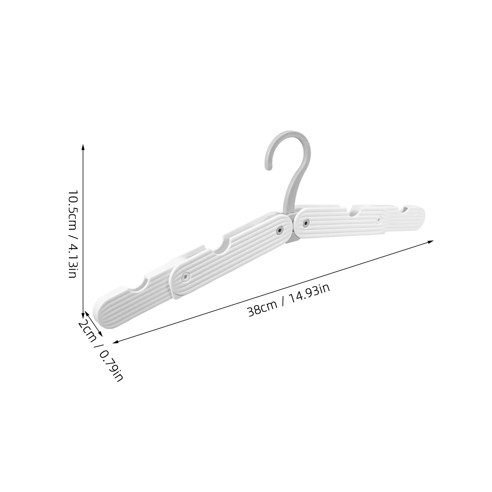 2 шт. складная вешалка для одежды, складные вешалки для экономии места для путешествий, домашнего шкафа, органайзера, рубашки, брюк, пальто, складная одежда