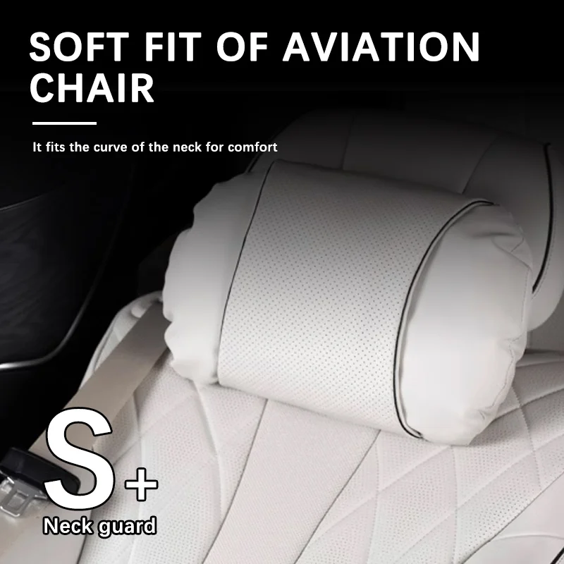 Car Support Headrest For KIA Carnival Sedona KA4 Ceed Cerato Car Suede Neck Pillow Soft Comfort Travel Accessories - view 4