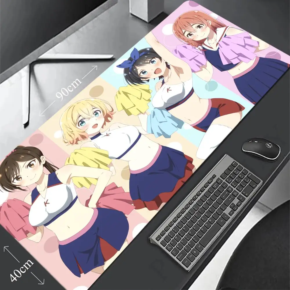 

Rent A Girlfriend Mouse Pad Large Desk Gadgets Mousepad Gaming Mat Office Rug Offices Accessories Extended Mats Xxl Anime Gamer